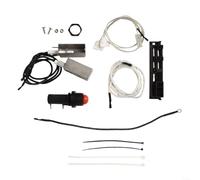 Griglia a gas Weber per Summit Silver B 4 bruciatori 42322 per kit di accensione include pulsante elettrodo generatore di uscita modulo pulsante e cavi di collegamento