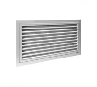 Griglia a Maglia Quadra Brofer Con Controcornice Estraibile Per Alloggiamento e Sostituzione del Filtro Varie Misure