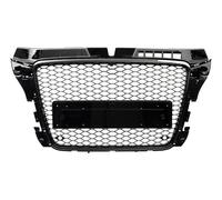 Griglia a nido d'ape nero lucido per Audi A3 8P 2009-2012