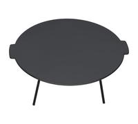 Piastra grill VidaXL 44 cm Nera