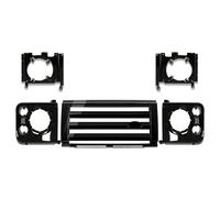 Griglia ABS Stile Adventure Edition Per Land Rover Per Defender 90 110 CFCPKOYOZD(Gloss Black)
