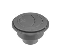 Griglia AC Della Console Anteriore Condizionatore d'aria per cruscotto dell'auto Deflettore A/C rotondo Bocchettone di uscita aria per camper Caravan Camper Bus