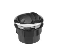 Griglia AC Della Console Anteriore Sfiato per auto Cruscotto Aria condizionata Deflettore Rotazione Uscita aria Bus rotondo universale per autobus camper