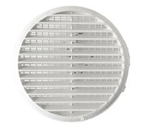 Griglia Aerazione 'Extra' Universale. In Abs Bianco. Con Rete.