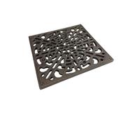 Griglia aerazione in ghisa per camini, stufe a legna e focolari con dimensioni mm 300 x 300 e spessore 1 cm - RIF 0027