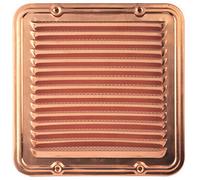 griglia aerazione quadrata rame 23X23cm