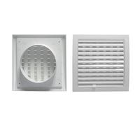 Griglia Aerazione Quadrate Con Apribile Chiudibile Imbocco Tondo Dm 150 Diankamin