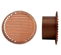 GRIGLIA AERAZIONE RAME/PLASTICA MM.80