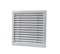 griglia aerazione rettangolare, Griglie di ventilazione, cappa in rete di ventilazione in lega di alluminio Prese d'aria Aria condizionata Otturatore dell'unità esterna(Style A (hole opening,300x300 m