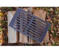 Griglia angolare camino stufa posacenere griglia in ghisa angolare tavola...