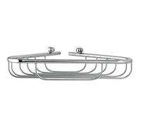 GRIGLIA ANGOLO CROMO DESIGN GRIGLIE FLAB BAGNO