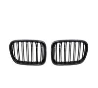 Griglia Anteriore 1 Coppia Per BMW Per X3 F25 2010 2011 2012 2013 Griglie Renali Anteriori Opaco Gloss Nero Sostituzione Racing Paraurti Car Styling(Carbon Look)