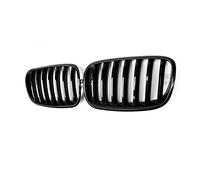 Griglia anteriore 1 paio Per BMW X5/X6 E70/E71/E72 2008-2013 griglia anteriore a doppio rene accessori auto(Gloss Black)
