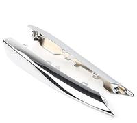 Griglia Anteriore 1 Pair Auto Paraurti Anteriore Griglia Laterale Modanatura Trim Griglia Sinistra + Destra Per Jaguar Per XF 2012-2015 Chrome ABS Accessori Auto Griglia Radiatore