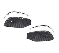 Griglia Anteriore 1Pair Auto Paraurti Anteriore Fendinebbia Griglia Copertura con Striscia Cromata per Mercedes per Benz E Cl W213 2016-2020
