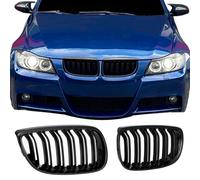 Griglia anteriore ABS BMW Serie 3 E92 Cup 2006-2010 nera, senza emblema - 411