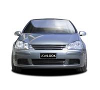 Griglia anteriore ABS VW Golf 5 dal 2003 al 2008 nera, senza emblema