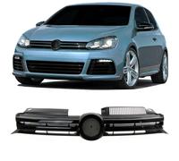 Griglia anteriore ABS VW Golf 6 dal 2008 al 2012 nero, senza emblema