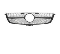 Griglia Anteriore Auto Compatibile Con Benz Per ML-Class W166 ML350 ML550 2012 2013 2014 2015 Griglia Ingresso Anteriore Per Paraurti Griglia Anteriore Per Auto Radiatore Anteriore(Black,Diamond)