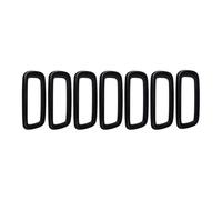 Griglia Anteriore Auto Per Jeep Per Renegade 2015 2016 2017 2018 Set Da 7 Pezzi Griglia Anteriore Inserto Griglia Copertura Cornice Griglia Radiatore