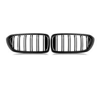 Griglia Anteriore Auto Per La Serie 6 Per G32 Per Gran Per Turismo 2017-2020 640i 620d Griglia Anteriore PRE-LCI A Doghe Doppie Griglie Nere Lucide