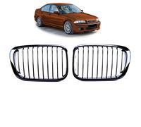 Griglia Anteriore BMW 3er E46 1998-2001 Streckgitter Nero Lucido