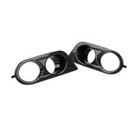 Griglia anteriore Compatibile Con BMW Per E46 M3 2001 2002 2003 2004 2005 2006 1 Paio Coperture Per Fari Fendinebbia Per Auto Paraurti Anteriore Condotto Dell'aria(Black A)