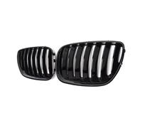 Griglia anteriore Compatibile Con BMW Per X5 E53 2004 2005 2006 Coppia Di Griglie Anteriori Paraurti Anteriore Nero Lucido Griglia Cofano Accessori Esterni