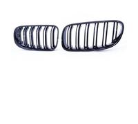 Griglia anteriore dell'auto Per BMW 3 Per la serie M3 E92 E93 | Griglie in ABS da corsa con griglia a rene color carbonio cromato 320 nero opaco lucido(Gloss Black)