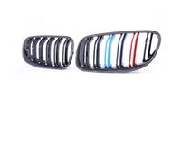 Griglia anteriore dell'auto Per BMW 3 Per la serie M3 E92 E93 | Griglie in ABS da corsa con griglia a rene color carbonio cromato 320 nero opaco lucido(Carbon M Color)
