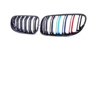 Griglia anteriore dell'auto Per BMW 3 Per la serie M3 E92 E93 | Griglie in ABS da corsa con griglia a rene color carbonio cromato 320 nero opaco lucido(M Color)