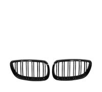 Griglia anteriore dell'auto Per BMW E92 E93 Per M3 2006-2009 | Griglia a doppia linea nera lucida Griglie da corsa Parte di ricambio Griglia del rene del paraurti anteriore(Gloss Black)