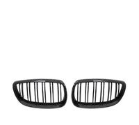 Griglia anteriore dell'auto Per BMW E92 E93 Per M3 2006-2009 | Griglia a doppia linea nera lucida Griglie da corsa Parte di ricambio Griglia del rene del paraurti anteriore(Carbon Fiber)