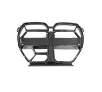 Griglia anteriore dell'auto Per BMW Per M3 Per M4 G80 G81 G82 G83 2021-2025 Racing Con Griglie ACC Griglia Centrale Vera Fibra Carbonio Stile CSL(M3 With ACC)