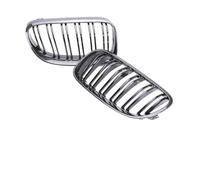Griglia anteriore dell'auto Per BMW Serie 3 E92 E93 2010-2013 | Griglia del rene del paraurti anteriore inferiore in fibra di carbonio Griglie M-Tri Color M3(Dual Carbon Look)