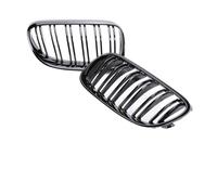 Griglia anteriore dell'auto Per BMW Serie 3 E92 E93 2010-2013 | Griglia del rene del paraurti anteriore inferiore in fibra di carbonio Griglie M-Tri Color M3(Dual Gloss Black)