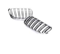 Griglia anteriore dell'auto Per BMW Serie 3 E92 E93 2010-2013 | Griglia del rene del paraurti anteriore inferiore in fibra di carbonio Griglie M-Tri Color M3(Dual Chrome Style)