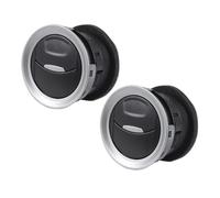 Griglia Anteriore Dell'auto Per Fiesta 2006-2016 Per Connect 2009-2013 OE 8A6HAQ18B09 1697430 Griglia Di Ventilazione Uscita Aria Condizionata(2pcs Chrome)