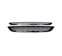 Griglia Anteriore Dell'auto Per MINI Per One R50 R52 R53 2002-2006 Griglia Protezione Superiore Inferiore Paraurti Anteriore Nero Lucido Griglia Protezione In Rete A Nido D'ape Griglia Anteriore Sport