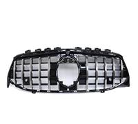 Griglia Anteriore Frontale Racing Griglie Griglia Anteriore Tipo CLA45 Per Benz 2019 2020 2021 2022 2023 2024 Per CLA Classe Coupé C118 X118 Per CLA 200 Per CLA 250 Per CLA 35 Per AMG(D'argento)