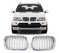 Griglia Anteriore Frontgrill Cromata Completa Per BMW X5 (E53) 1999-2003