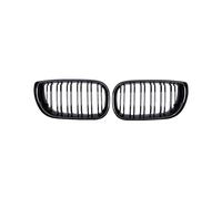 Griglia Anteriore Griglia Anteriore Per Auto Griglia Nera Lucida Griglie Per Cofano A Doppia Stecca PER Serie 3 E46 4 Porte 2002-2005 Sostituzione Automatica GRIGLIA CENTRALE PARAURTI