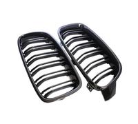 Griglia Anteriore Griglia Anteriore Per Auto Griglia Sportiva Anteriore Griglia A Doppia Stecca Nera Lucida PER Serie 3 F30 F35 2013-2019 GRIGLIA CENTRALE PARAURTI