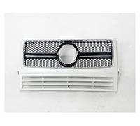 Griglia Anteriore Griglia Anteriore Per Benz Classe G W463 1999-2018 G550 G500 G350 G63 Per AMG Bianco Paraurti Superiore Cappuccio Mesh Car Racing Griglia Griglia Griglia Radiatore