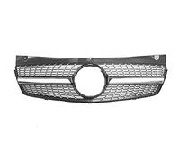 Griglia Anteriore Griglia Anteriore Per Mercedes Per Benz W639 Viano/Vito Stile Diamante Nero Auto Paraurti Superiore Cappuccio Sfiato Griglia Maglia Griglie Corsa Griglia Radiatore