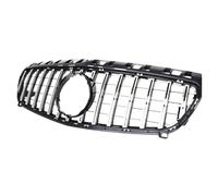 Griglia Anteriore Griglia centrale Racing GT Grill Car Styling in ABS per Mercedes Classe A W176 Hatchback 2016-2018 A180 A200 A250 Front Mesh(To 16-18 silver)