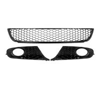 Griglia Anteriore Griglia Inferiore Anteriore In ABS Nero Verniciato Per Vw Per Golf MK6 Per SportWagen MK6 2009-2013 Accessori Per Auto Centrale Paraurti Mascherine Protezione