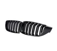 Griglia Anteriore,Griglia Paraurti Front Grill griglie del rene di ricambio Grill Uso adatto Uso adatto per BMW Serie 4 F32 F33 F36 F80 F82 doppia stecca M4 Sport Style nero luminoso