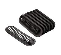 Griglia anteriore Kit Inserti Griglia Racing In ABS Per Jeep Per Wrangler JK 2007-2017( Black)