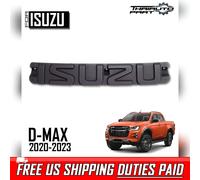 Griglia anteriore logo 3D nero opaco emblema 1 pezzo per pickup Isuzu D-max...